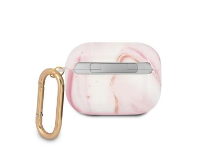Protection Guess New Marble pour Airpods Pro - Rose
