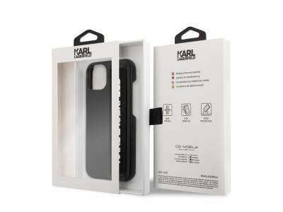 Coque Karl Lagerfeld Elastic Strap pour iPhone 13 - Noire