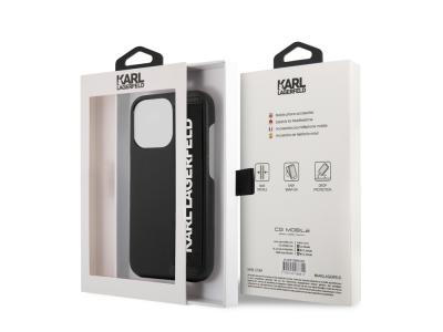 Coque Karl Lagerfeld Elastic Strap pour iPhone 13 Pro - Noire