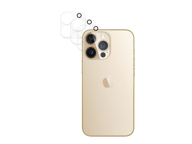 Lot de 3 Protections en verre trempé pour objectif iPhone 13 Pro Max