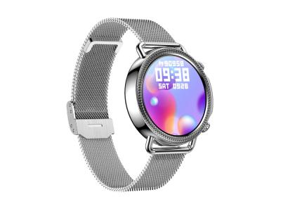 Pack Montre connectée EKO-Select - Argent (bracelet milanais) + Bracelet assorti Clover argent 925