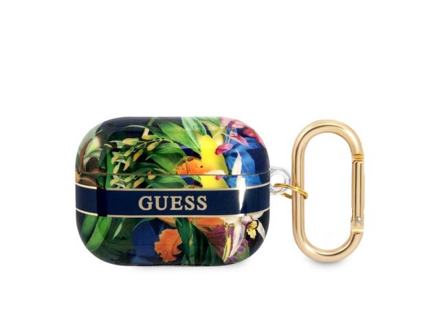Protection Guess Flowers pour Airpods Pro - Exotic 