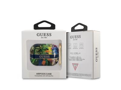 Protection Guess Flowers pour Airpods Pro - Exotic 