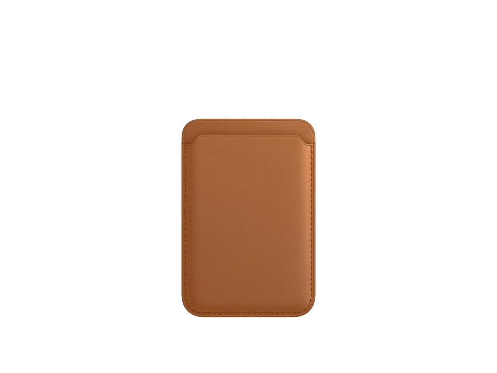 Présentation du Porte-cartes MagSafe en cuir d'Apple