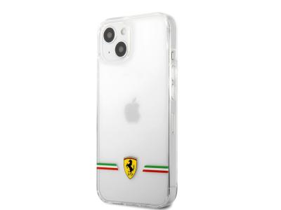 Coque FERRARI Italia Wings pour iPhone 13 - Transparente