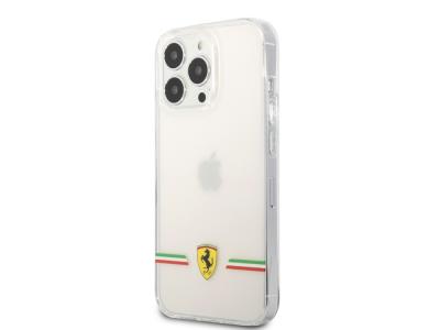 Coque FERRARI Italia Wings pour iPhone 13 Pro - Transparente