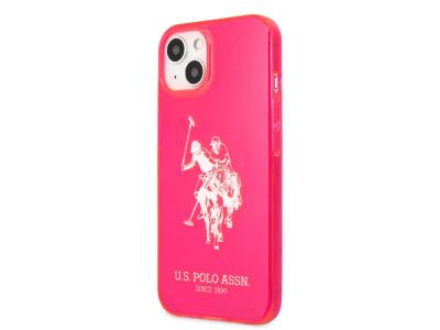 Coque U.S Polo ASSN. Big Horse pour iPhone 13 - Rose