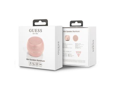 Mini enceinte Bluetooth 5.0 Guess - Rose
