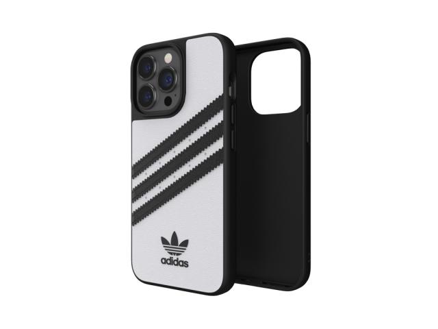 Coque Adidas Originals 3 Stripes pour iPhone 13 et iPhone 13 Pro - Blanche