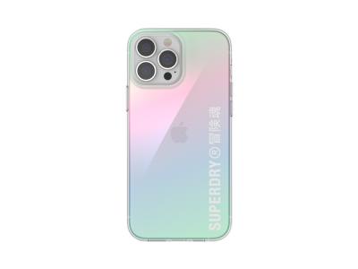 Coque Superdry Snap Case Clear pour iPhone 13 Pro Max - Rainbow