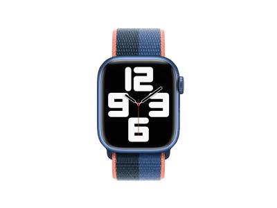 Bracelet en nylon pour Apple Watch 38/40/41mm - Bleu