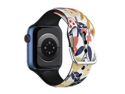 Bracelet en TPU Abstract pour Apple Watch 38/40/41mm - Flowers