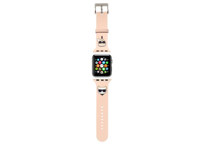 Bracelet Karl Lagerfeld pour Apple Watch 38/40/41mm - Rose