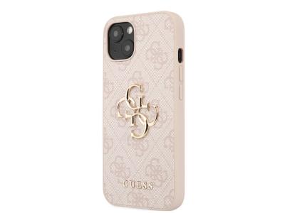 Coque Guess PU 4G Big pour iPhone 14 - Rose