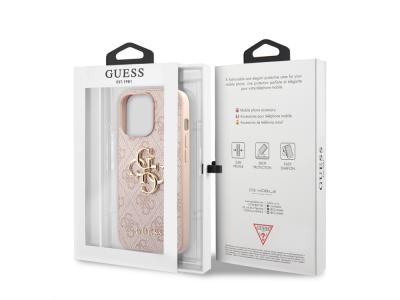 Coque Guess PU 4G Big pour iPhone 14 Pro - Rose