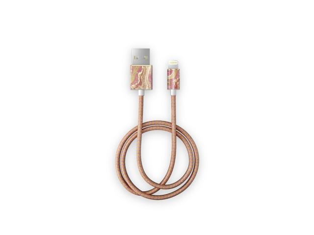Cable A/MFI Ideal of Sweden 2.4A 1m Golden Blush Marble