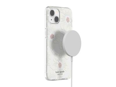 Coque Magsafe Kate Spade Hollyhock Floral pour iPhone 13