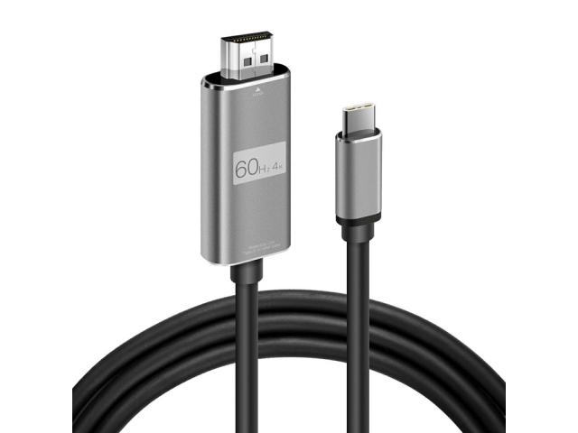 Câble HDMI vers USB Type-C 4K 60Hz 1080p 1.8m