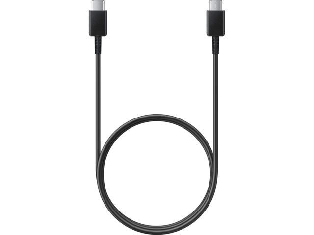 Câble de chargement 1,2m USB-C vers USB-C Samsung Official - Noir 