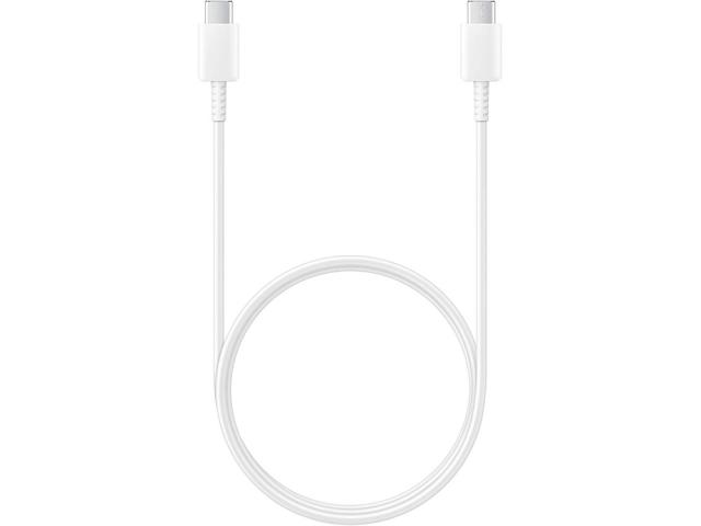 Câble de chargement 1,8m 3A USB-C vers USB-C Samsung Official - Blanc