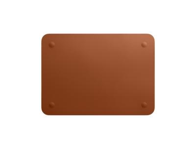 Housse en cuir Apple Official pour Macbook 15 pouces - Havane