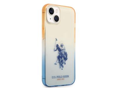 Coque U.S Polo ASSN. Double Horse pour iPhone 14 - Marine