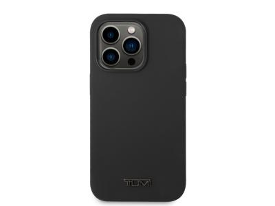 Coque Tumi en silicone pour iPhone 14 Pro Max - Noire