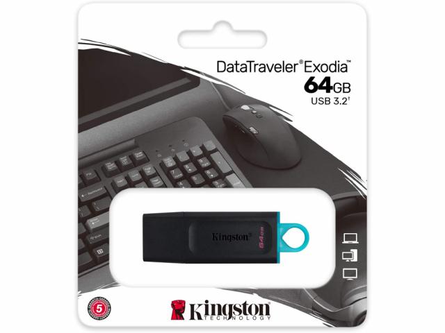 Kingston DT Exodia 64GB USB FlashDrive 3.0 DTX/64GB