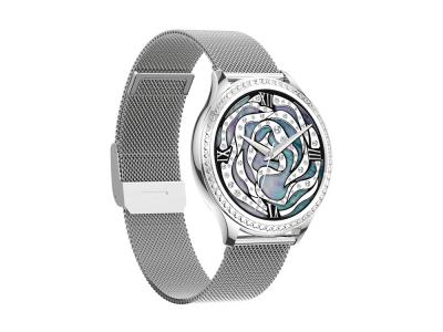 Montre connectée EKO-Hope - Argent (bracelet milanais)
