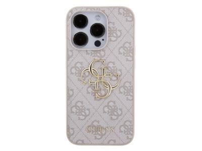 Coque Guess PU 4G Big pour iPhone 15 Pro - Rose
