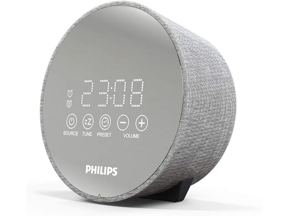 Philips - Radio-réveil Philips Gris PHILIPS
