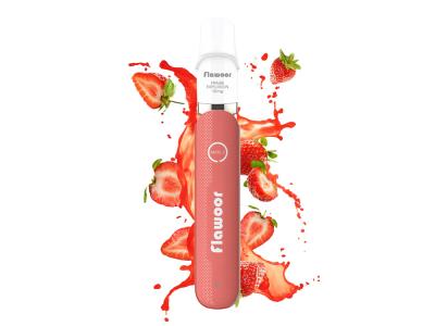 Kit E-cigarette à recharges jetables Flawoor Mate 2 - Saveur Fraise Explosion - Nicotine 10mg