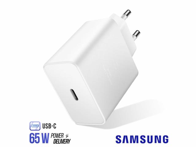 Chargeur secteur USB Type-C 65W Samsung Official - Blanc