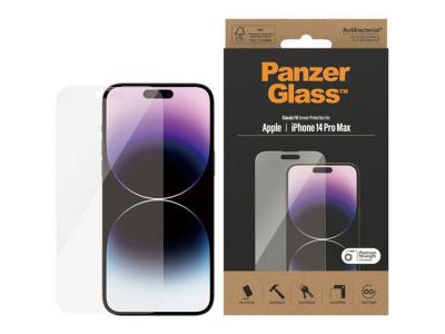Protection d'écran en verre trempé PanzerGlass® pour iPhone 14 Pro Max - Classic Fit