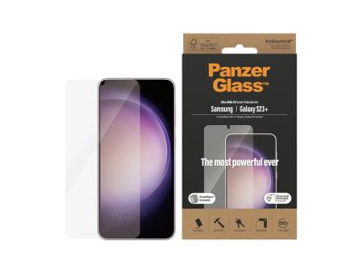 Protection d'écran en verre trempé PanzerGlass® pour Samsung Galaxy S23 Plus - Ultra-Wide