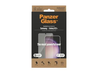 Protection d'écran en verre trempé PanzerGlass® pour Samsung Galaxy S23 Plus - Ultra-Wide