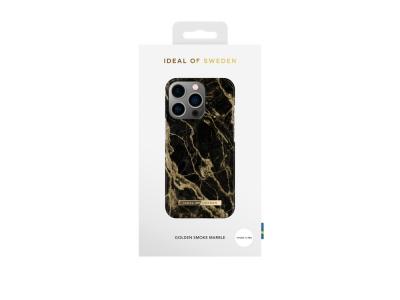 Coque IDEAL OF SWEDEN pour iPhone 13 Pro - Modèle Golden Smoke Marble