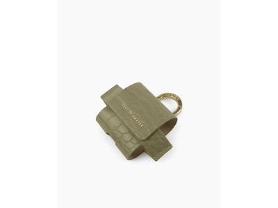 Mini sac IDEAL OF SWEDEN pour AirPods Pro 1 et 2 - Modèle Flo - Sage Croco