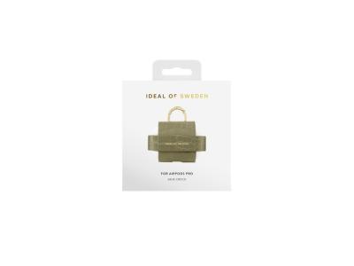 Mini sac IDEAL OF SWEDEN pour AirPods Pro 1 et 2 - Modèle Flo - Sage Croco