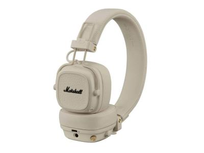 Casque Bluetooth sans fil Marshall Major V - Crème