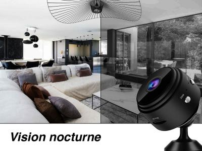 Mini caméra espion 1080p Wifi - Modèle Xspy