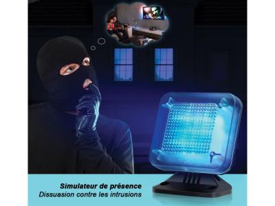 Simulateur de présence TV - Dissuasion cambriolage