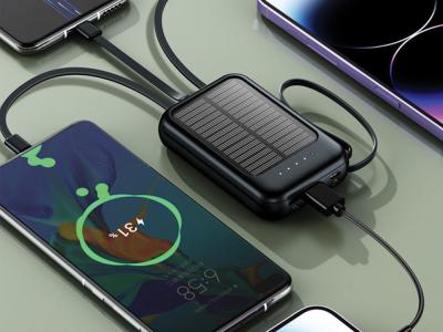 Powerbank solaire 5000 mAh - Modèle Sirius