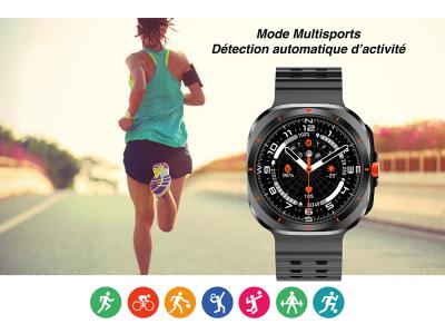 Montre connectée EKO - Modèle Copernic - Coloris Noir
