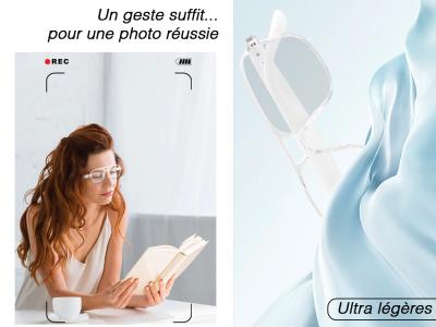 Lunettes connectées EKO - Modèle Sharp - Coloris Noir
