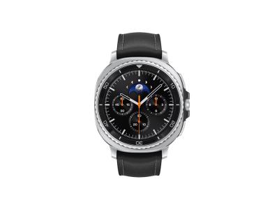 Samsung Galaxy Watch 8 Classic 46 mm Bluetooth - Argent (Bracelet Noir)