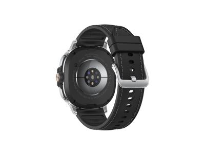 Samsung Galaxy Watch 8 Classic 46 mm Bluetooth - Argent (Bracelet Noir)