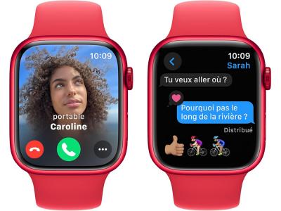 Apple Watch Series 9 - 41 mm - GPS - Red (S/M)