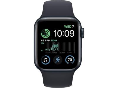 Apple Watch SE 2nd Génération - 44 mm  - GPS - Minuit (S/M)