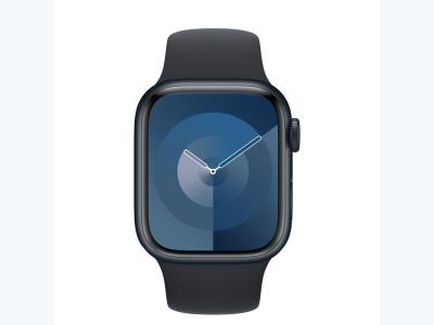 Apple Watch Series 9 - 41 mm - GPS - Minuit (S/M)